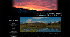 Desktop Screenshot of crowleyranchreserve.com